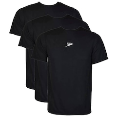Camiseta Speedo Dry Fit Academia Treino - 3 Unidades - Masculina - Foto 1