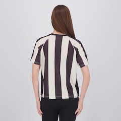Camiseta Cropped Corinthians Box Raglan Feminina - Foto 4