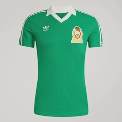 Camisa do México I 1986 adidas Feminina - Foto 6