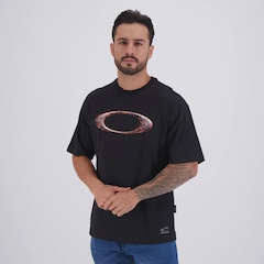 Camiseta Oakley Ellipse Magma SS Masculina - Foto 3