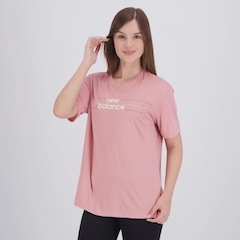 Camisa New Balance Linear Performance Feminina - Foto 3