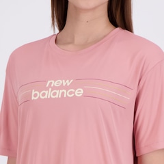 Camisa New Balance Linear Performance Feminina - Foto 5