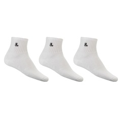 Kit Meias Lupo Sport com 3 Pares - 37 a 40 - Adulto - Foto 1