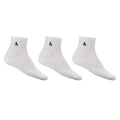 Meias Lupo Sport Kit com 3 Pares - 41 a 44 - Adulto - Foto 1