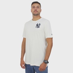 Camiseta New Era M H1 Sstee 3020 New York Yankees - Masculina - Foto 1