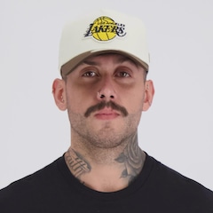 Boné New Era NBA Los Angeles Lakers 940 Historic Unissex - Foto 5