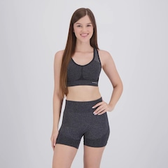 Kit Top Sem Costura + Shorts Selene Feminino - Foto 2