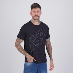 Camiseta New Balance Logo Performance Masculina - Foto 2