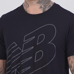 Camiseta New Balance Logo Performance Masculina - Foto 5