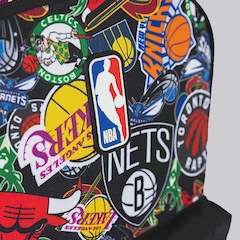 Mochila Rodas NBA Logos Colorida - Foto 7