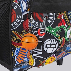 Mochila Rodas NBA Logos Colorida - Foto 8