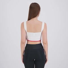 Camiseta Cropped Flamengo Cintilar Feminina - Foto 4