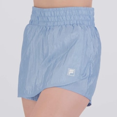 Shorts Saia Fila Nylon Classic Sports Feminino - Foto 1