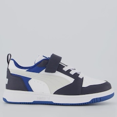 Tênis Infantil PUMA Rebound V6 LO AC+ PS - Foto 1
