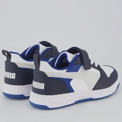 Tênis Infantil PUMA Rebound V6 LO AC+ PS - Foto 3