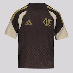 Camisa do Flamengo Treino 26/27 adidas Infantil - Foto 1