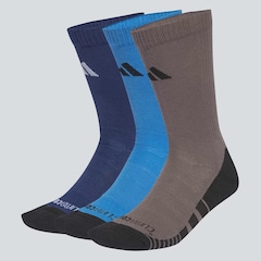 Kit Meia Adidas PRF C CC CRW Unissex - Foto 1