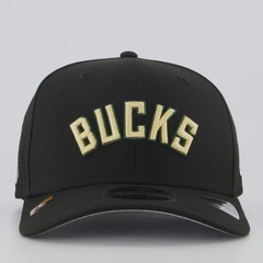 Boné New Era NBA Milwaukee Bucks Aba Curva - Foto 2