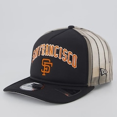 Boné New Era MLB San Francisco Giants Trucker Aba Curva - Foto 1