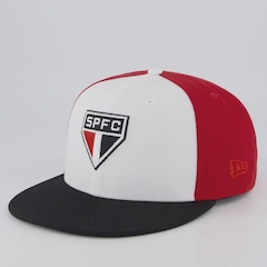 Boné Adulto New Era São Paulo 950 Tricolor Aba Curva - Foto 1