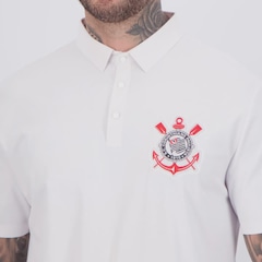 Camisa Polo Corinthians Classic Masculina - Foto 5