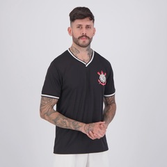 Camisa do Corinthians Fitness Escudo Masculina - Foto 2