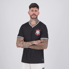 Camisa do Corinthians Fitness Escudo Masculina - Foto 3