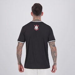 Camisa do Corinthians Fitness Escudo Masculina - Foto 4
