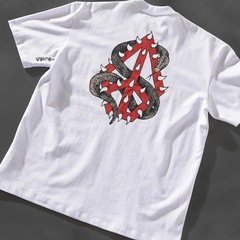 Camiseta Volcom Comfort Snake Peace SM26 Masculina - Foto 4