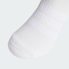 Kit Meias Soquetes Esportiva Acolchoadas 3 Pares Adidas Unissex - Foto 4