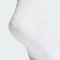 Kit Meias Soquetes Esportiva Acolchoadas 3 Pares Adidas Unissex - Foto 5