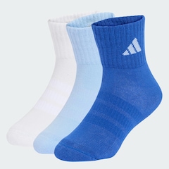 Kit Meias Soquetes Esportiva Acolchoadas 3 Pares Adidas Unissex - Foto 2