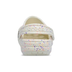 Sandália Crocs Classic Glow Paint Splatter Clog K Summit - Infantil - Foto 7