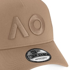 Boné New Era 9forty Australian Open 26 Core Aba Curva - Foto 3