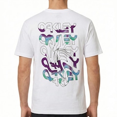 Camiseta Oakley B1B Warp Graphic SS Masculina - Foto 2