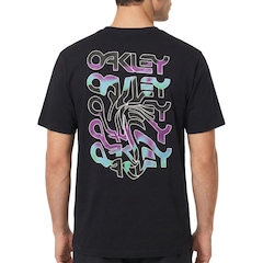 Camiseta Oakley B1B Warp Graphic SS Masculina - Foto 2