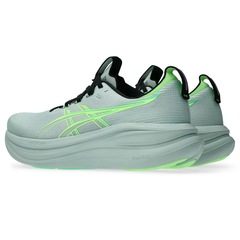 Tênis Asics Gel-Nimbus 28 Gold Moss - Masculino - Foto 3