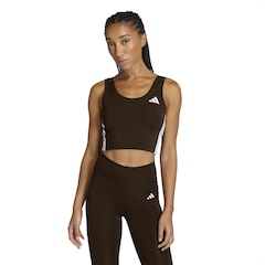 Cropped adidas Três Listras Train Essentials Feminino - Foto 1