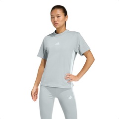 Camiseta Feminina Essentials Três Listras adidas Feminino - Foto 1