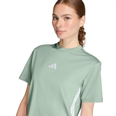 Camiseta Feminina Essentials Três Listras adidas Feminino - Foto 3