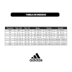 Maiô Logo Costas em C adidas Feminino - Foto 6