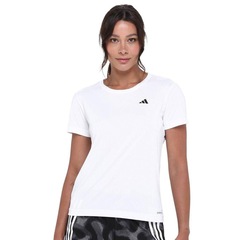 Camiseta adidas Own The Run 3 Stripes Feminina - Foto 1