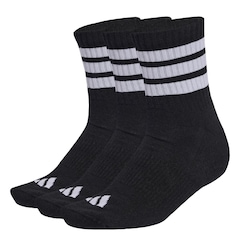Kit 3 Meias Cano Médio adidas Esportivas Unissex - Foto 1