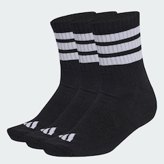Kit 3 Meias Cano Médio adidas Esportivas Unissex - Foto 2