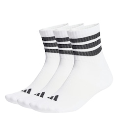 Kit 3 Meias Cano Médio adidas Esportivas Unissex - Foto 1