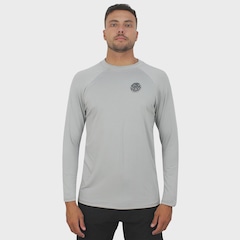 Camiseta UV Rip Curl Icons Surf Grey - Masculina - Foto 2