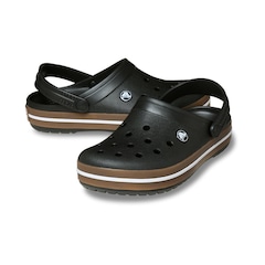 Sandália Crocs Crocband Gum Clog - Infantil - Foto 4