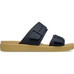 Sandália Crocs Brooklyn Buckle Downlow - Unissex - Foto 1
