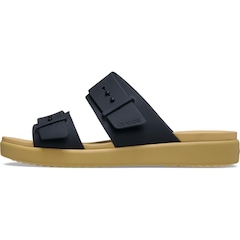 Sandália Crocs Brooklyn Buckle Downlow - Unissex - Foto 3