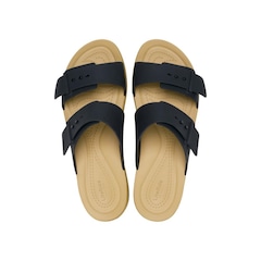 Sandália Crocs Brooklyn Buckle Downlow - Unissex - Foto 5